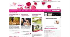 Desktop Screenshot of beautyweb.nl